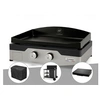 Image de Plancha gaz Signature Allure 260 Duo + Housse de protection + Chariot + Couvercle de protection -