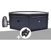 Image de Spa portable semi-rigide Octopus octogonal Bulles 4-6 places + 2 appuie-têtes + porte-gobelet