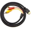 Image de Câble HDMI vers 3 RCA pour HDTV, DVD de PC et projecteurs