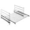 Image de Lot de 2 glissières télescopiques pour fours à vapeur, arthur martin, electrolux, essentiel b