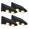 Image de 4 Appliques murales solaires KYLA H6cm