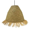 Image de Suspension d'extérieur avec câble BIG ANAFI OUTDOOR CABLE Beige Fibre naturelle D100 cm