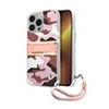 Image de Coque Camo avec lanière nylon pour iPhone 13 Pro - Rose