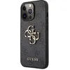 Image de Guess GUHCP13L4GMGGR Coque de Protection pour iPhone 13 Pro/13 6,1" avec Logo en métal 4G Gris en occasion ou reconditionné