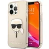 Image de klhcp13lkhtuglgo iphone 13 pro / 13 6,1 zloty/gold coque dur glitter karls head