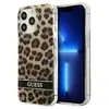 Image de Coque pour iPhone 13 Pro Electro Stripe en TPU avec Motif Léopard Marron