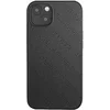 Image de Coque pour iPhone 13 mini Rigide Perforé Texture Elégant Noir