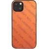 Image de Coque pour iPhone 13 mini Motif Perforé Protection Rigide Orange