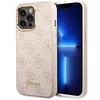 Image de Coque en PU et polycarbonate arrière pour iPhone 14 Pro - rose