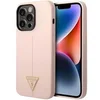 Image de Coque Silicone pour iPhone 14 Pro Max Logo Triangle Antichoc Anti Rayures Rose
