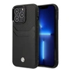 Image de Coque en cuir PU pour iPhone 14 Pro - couelur noir