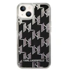 Image de Coque pour iPhone 14 Plus Monogramme Protection Rigide Antichoc Noir