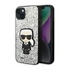 Image de Coque Glitter Flakes Ikonik pour iPhone 14 Plus - Argent