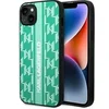 Image de Monogram Stripe - Coque pour iPhone 14 Plus (Vert)