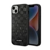 Image de Coque PU Saffiano Monogram pour iPhone 14 Plus - Noire