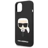 Image de Karl Lagerfeld Coque De Téléphone Klhcp14mslkhbk Iphone 14 Plus15 Plus 6.7 Silicone Karl's Head One Size