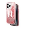 Image de Coque Glitter KL à paillettes flottantes pour iPhone 14 Pro - Rose