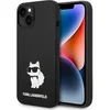 Image de Coque pour iPhone 15 Plus / iPhone 14 Plus - Silicone MagSafe (KLHMPMP14MSNCHBCK) - Choupette