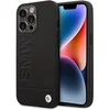Image de Coque portefeuille arrière en cuir PU pour iPhone 14 Pro - noir