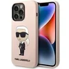 Image de Coque pour iPhone 14 Pro Max - Silicone (KLHCP14XSNIKKBCP) - Rose Ikonik