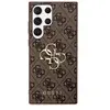 Image de Coque Arrière pour Samsung Galaxy S23 Ultra à Motif 4G Elégant Marron