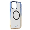 Image de Coque MagSafe pour iPhone 15 Pro Max Silicone gel Design Dégradé Bleu