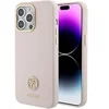 Image de Coque pour iPhone 15 Pro Max - Silicone Logo Strass 4G (GUHCP15XM4DGPP) - Rose Clair