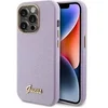 Image de Coque pour iPhone 15 Pro - Glitter Glossy Glossy Script (GUHCP15LPGMCSL) - Violet clair