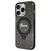 Image de Coque Magsafe pour iPhone 15 Pro TPU Ring Stand Noir