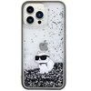 Image de Coque pour iPhone 13 Pro Choupette Pailleté Scintillant Chic Noir transparent