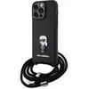 Image de Coque pour iPhone 15 Pro Max - Saffiano Crossbody (KLHCP15XSASASKKNPSK) - Monogramme Metal Pin Karl