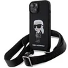 Image de Coque pour iPhone 15 / iPhone 14 / iPhone 13 - Silicone Bandoulière (KLHCP15SSCBSBSKKNK) - Ikonik