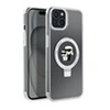 Image de Coque TPU Ring Stand Magsafe Karl et Choupette pour iPhone 15 Plus - Transparente