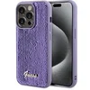 Image de Coque pour iPhone 15 Pro - Sequin Script Metal (GUHCP15LPSFDGSU) - Violet