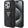 Image de Coque pour iPhone 15 Pro Max - Grip Stand 4G Triangle Triangle Strass (GUHCP15XPPGGS4TDK) - Noir