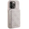 Image de Pack Coque pour iPhone 14 Pro MagSafe Saffiano et Powerbank 5000mAh Rose