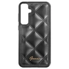 Image de Coque pour Samsung Galaxy S23 FE Rigide Motif Matelassé Noir