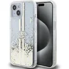 Image de Coque pour iPhone 15 Plus / iPhone 14 Plus - Liquid Glitter Gold Stripes (GUHCP15MLFCFCSEGT) - Transparente