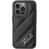 Image de Coque pour iPhone 15 Pro Max Ecriture Diagonale Protection Antichoc Rigide Noir