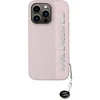Image de Coque pour iPhone 15 Pro Edition Saffiano Rhinestone Charm avec Pendentif Rose