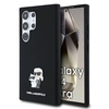 Image de Silicone Karl & Choupette Metal Pin - Coque Samsung Galaxy S24 Ultra (noir)