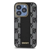 Image de Coque pour iPhone 15 Pro Max Compatible MagSafe Motif à Carreaux Ultra-Chic Noir