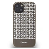 Image de Coque de Protection pour iPhone 15 à Bande Inférieure MagSafe Marron