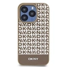 Image de Coque de Protection pour iPhone 15 Pro à Bande Inférieure MagSafe Marron