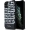 Image de Dkny Coque De Téléphone Pu Leather Repeat Pattern Bottom Stripe Magsafe Iphone 11 One Size