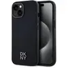 Image de Dkny Coque De Téléphone Pu Leather Stack Logo Magsafe Iphone 15 One Size