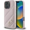Image de Coque pour iPhone 16 Pro - Script matelassé en diagonale (KLHCP16LPQQDSMGP) - Rose