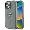 Image de Coque pour iPhone 16 Pro Max - IML MagSafe (KLHMP16XHLSCHK) - Tête de Choupette en Métal
