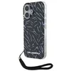 Image de Coque pour iPhone 16 Plus - Hardcase (KLHCHCP16MHZBZPKCCU) - Zèbre Violet Avec Cordon