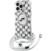 Image de Coque pour iPhone 16 Pro MagSafe avec Monogramme et Cordon Amovible Transparent